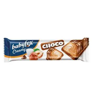 Шок. батончик Babyfox Creamy Choco 23гр