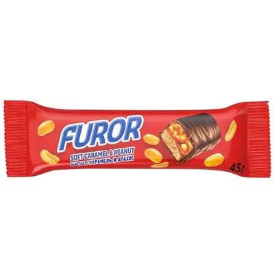 Шок. батончик FUROR 45гр