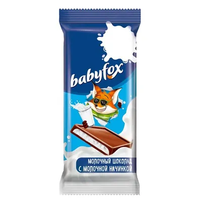 Шоколад Babyfox 24гр